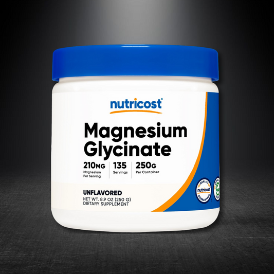 MAGNESIO GLYCINATE POWDER 250 GR NUTRICOST