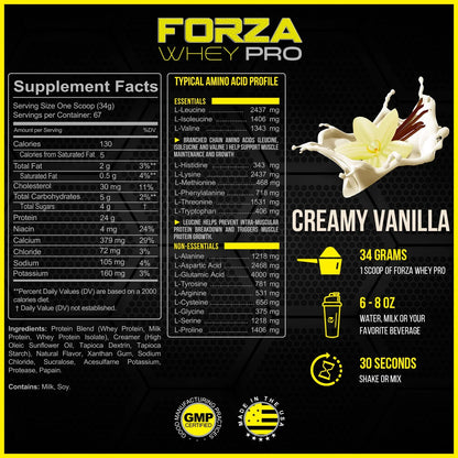 FORZA WHEY PRO 5 LIBRAS  65-PORCIONES