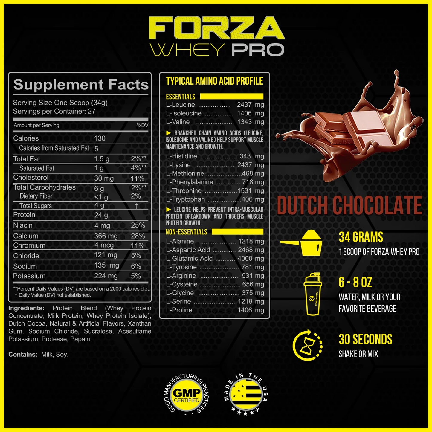 FORZA WHEY PRO 2 LIBRAS 28- PORCIONES