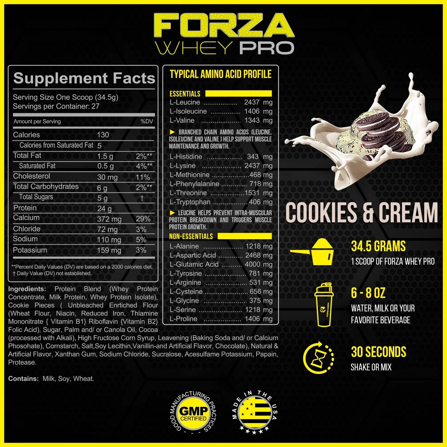 FORZA WHEY PRO 2 LIBRAS  28-PORCIONES