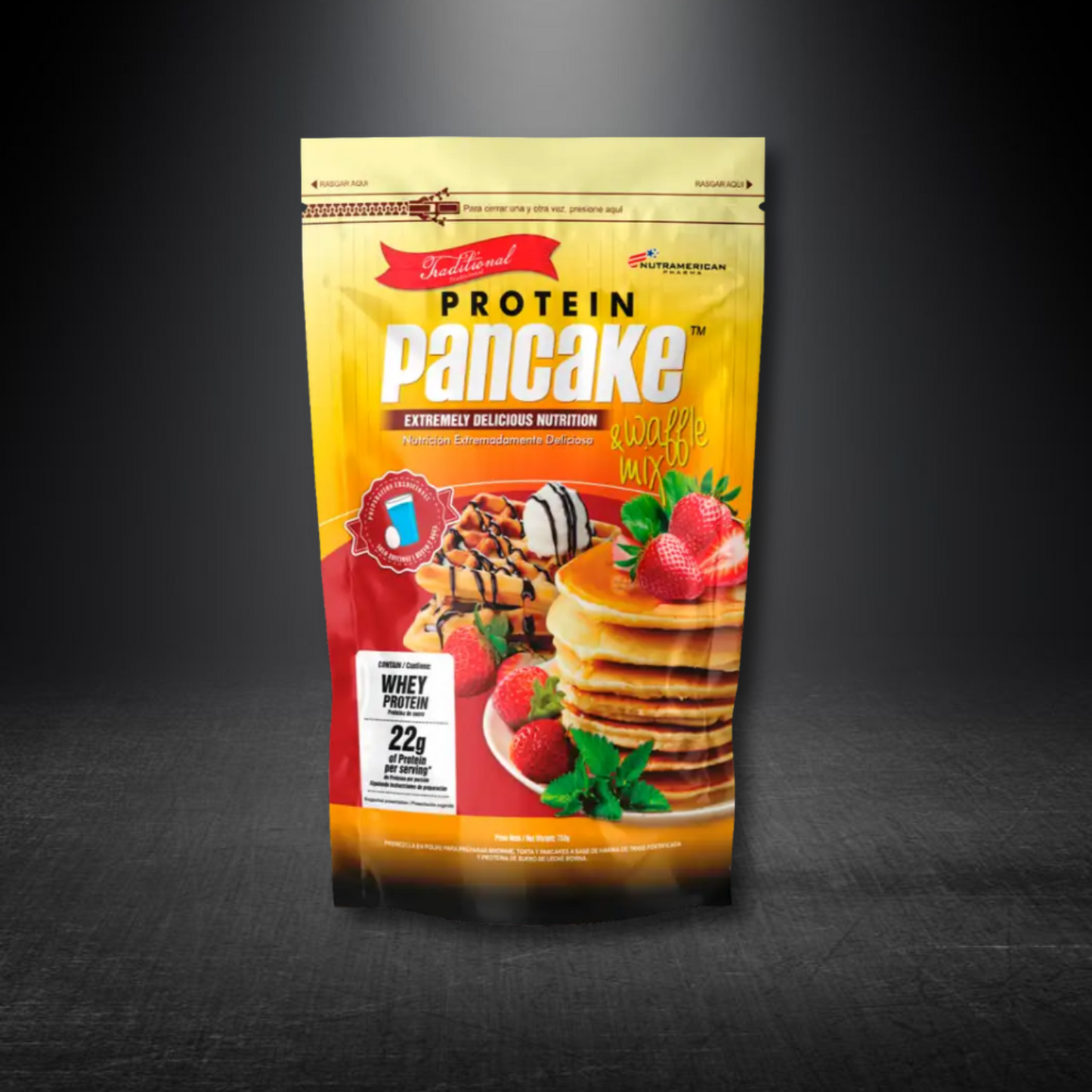 PROTEIN PANCAKE TRADICIONAL DORADO