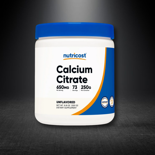 NUTRICOST CALCIUM CITRATE 650MG (73 SERVICIOS)