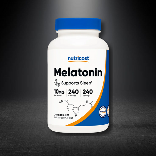 MELATONINA 10MG 240 CAPSULAS NUTRICOST