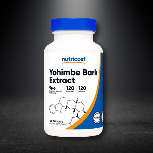 NUTRICOST YOHIMBE BARK EXTRACT – 120 CAPSULAS