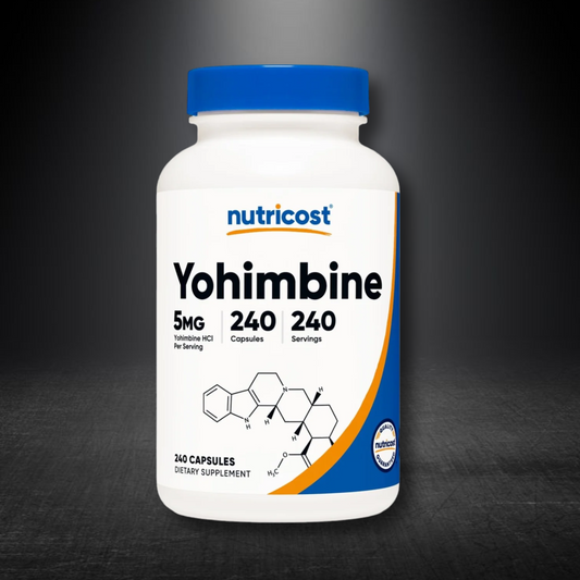 NUTRICOST YOHIMBINE 5MG - 240 CÁPSULAS