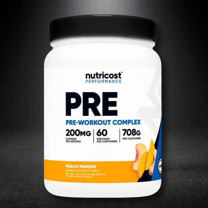 PRE WORKOUT COMPLEX 60 SRV (NUTRICOST)