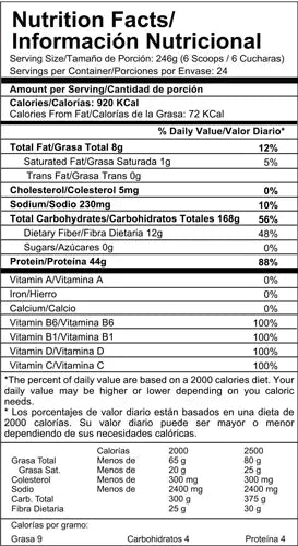 SMART GAINER 13 LBS HIPERCALÓRICA PROSCIENCE